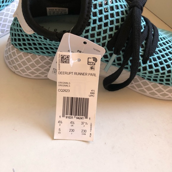 ❗️SOLD ADIDAS DEERUPT RUNNER PARLEY SZ 5 - Picture 6 of 8